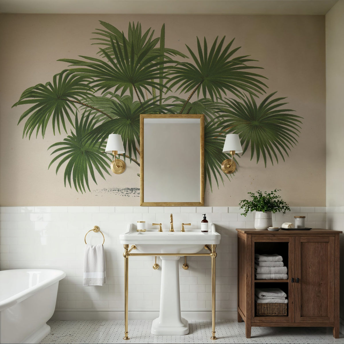 Palmier PL XXXI Mural Wallpaper - room preview 05