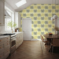 Jump Leaves Mural Wallpaper - room preview 05