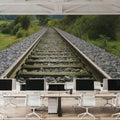 Woodland Tracks Mural Wallpaper - room preview 05
