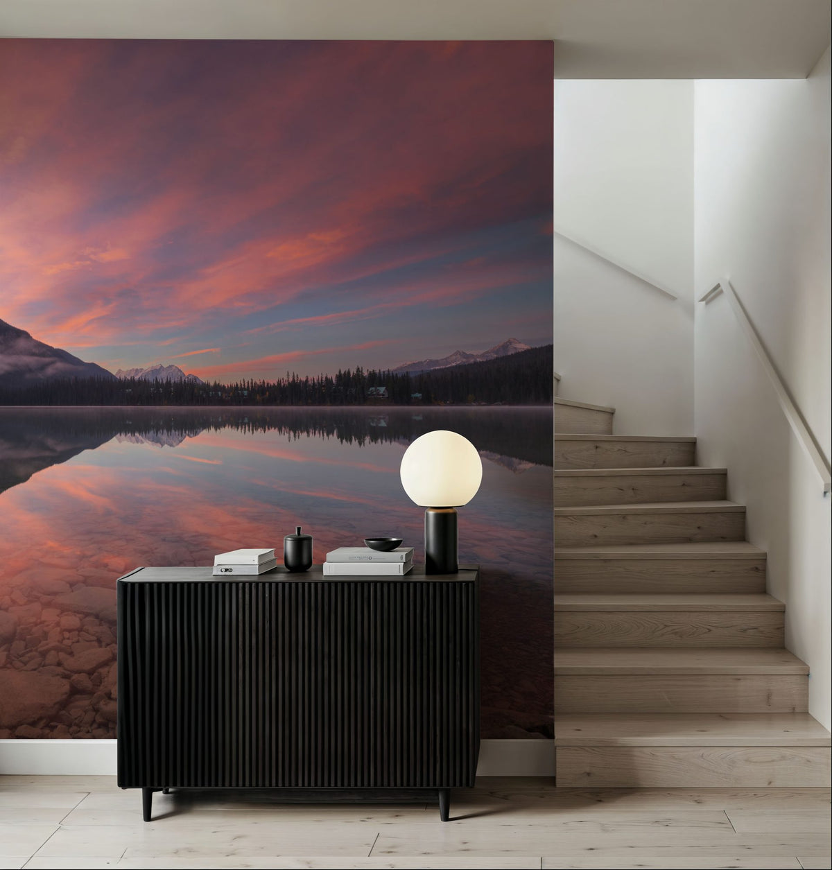 Emerald Lake Mural Wallpaper - room preview 05