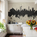 New Delhi India Skyline Mural Wallpaper - room preview 05