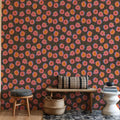 Pop Flowers Mural Wallpaper - room preview 05