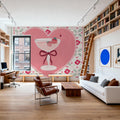 Blooming Hearts VI Cocktail Mural Wallpaper - room preview 05