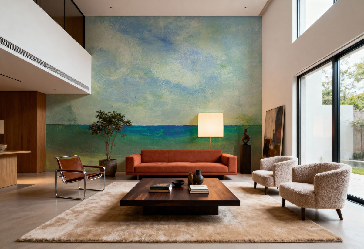 Shore I Mural Wallpaper - room preview 05
