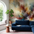 Abstract Journey in Earthy Colors Mural Wallpaper - room preview 05