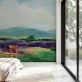 May Lavender Field I Mural Wallpaper - room preview 05