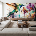 Hummingbird Dance Mural Wallpaper - room preview 05