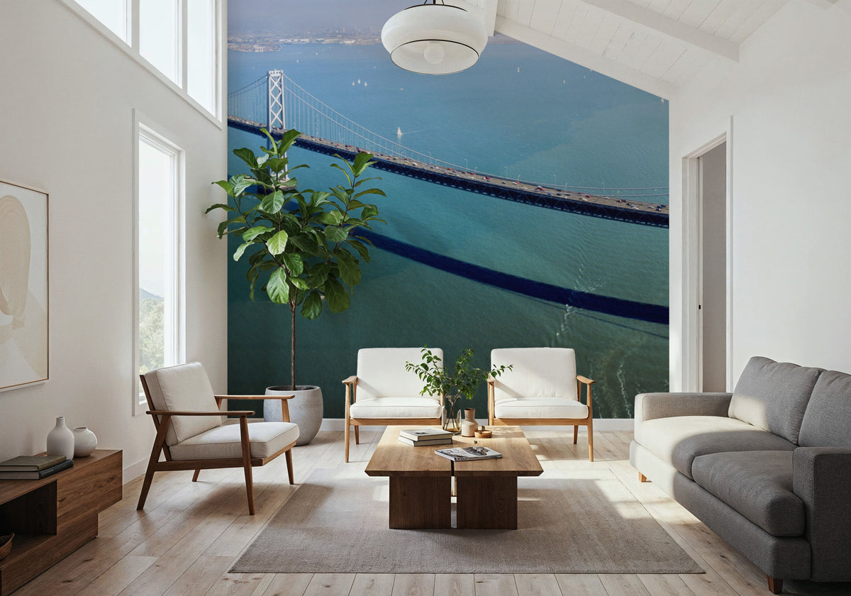 Tranquil Crossing Mural Wallpaper - room preview 05