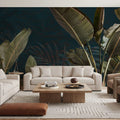 Banana Leaf Study Mural Wallpaper - room preview 05