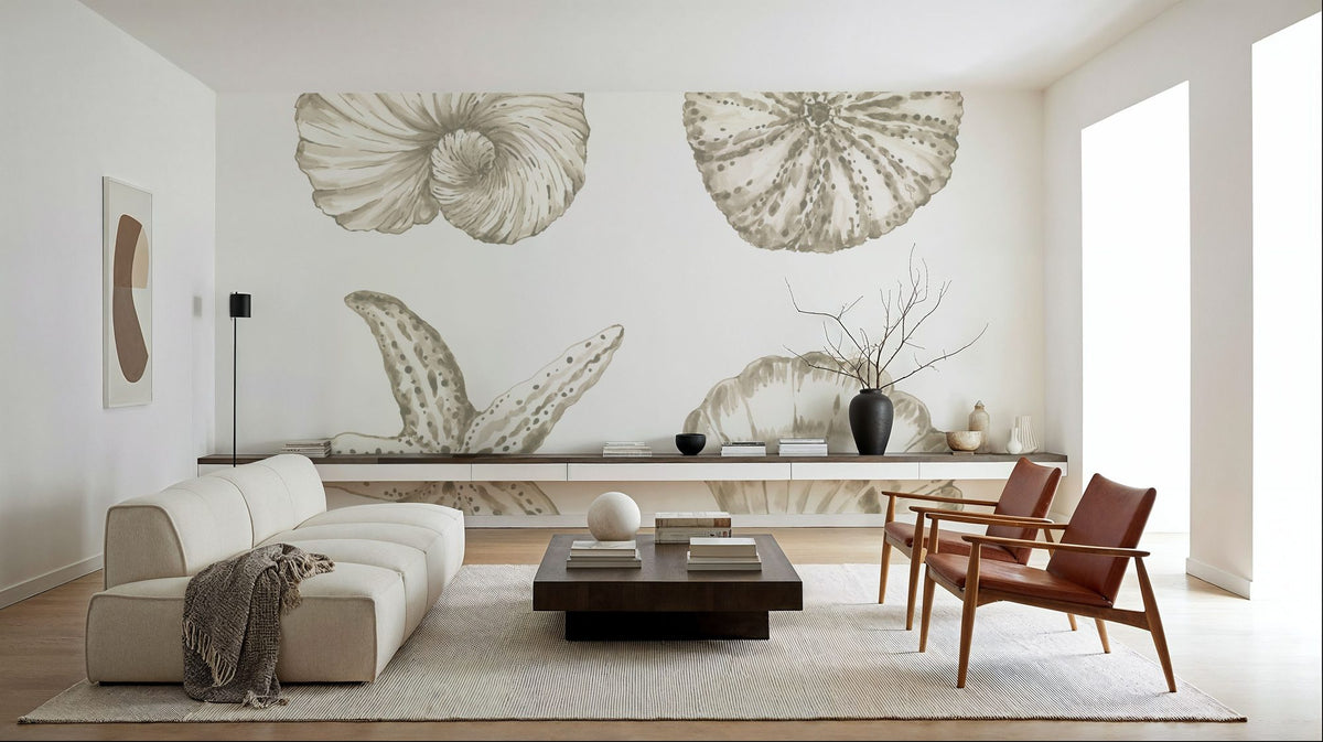 Coastal Reef IX Mural Wallpaper - room preview 05