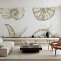 Coastal Reef IX Mural Wallpaper - room preview 05
