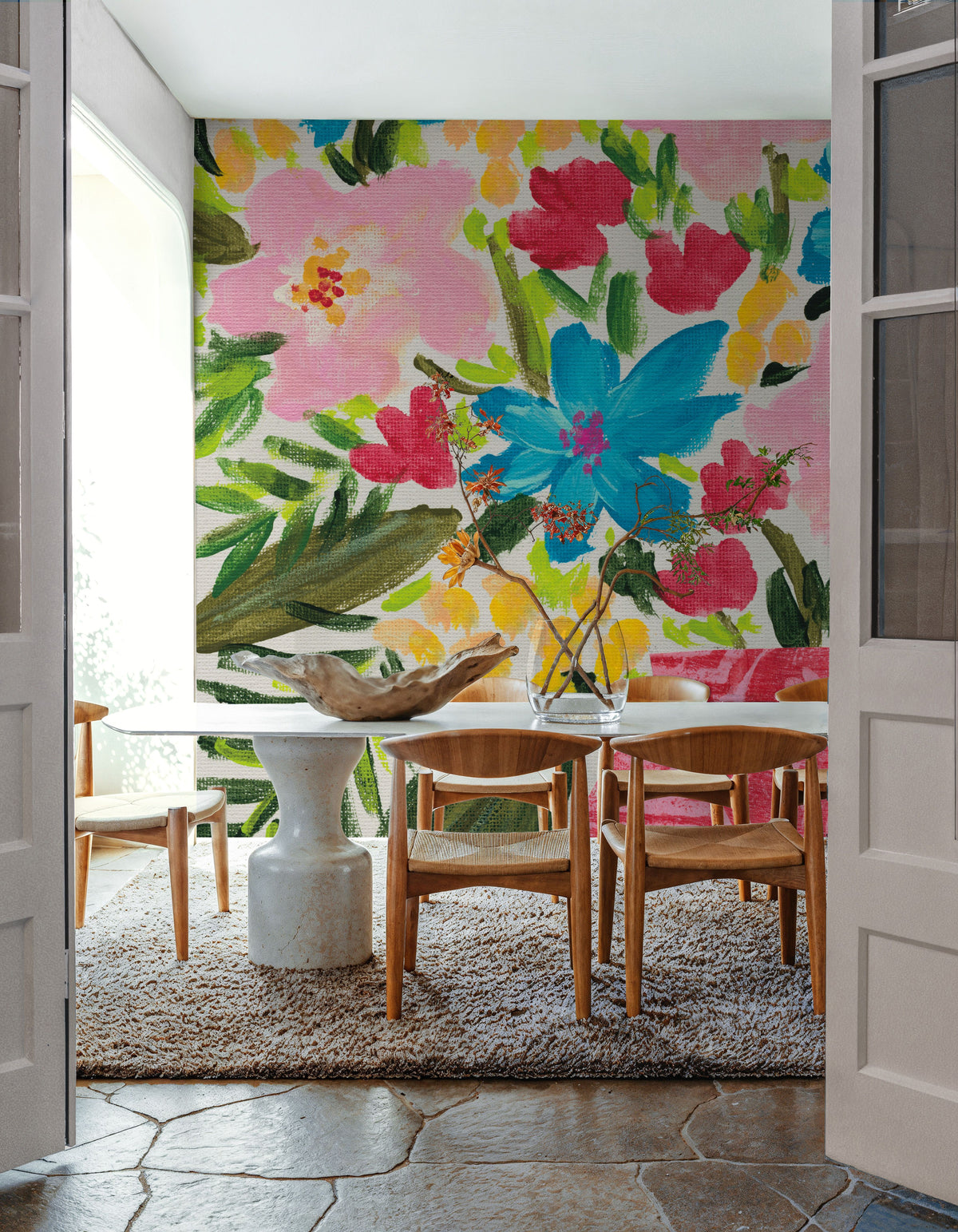 Floral Gift II Mural Wallpaper - room preview 05