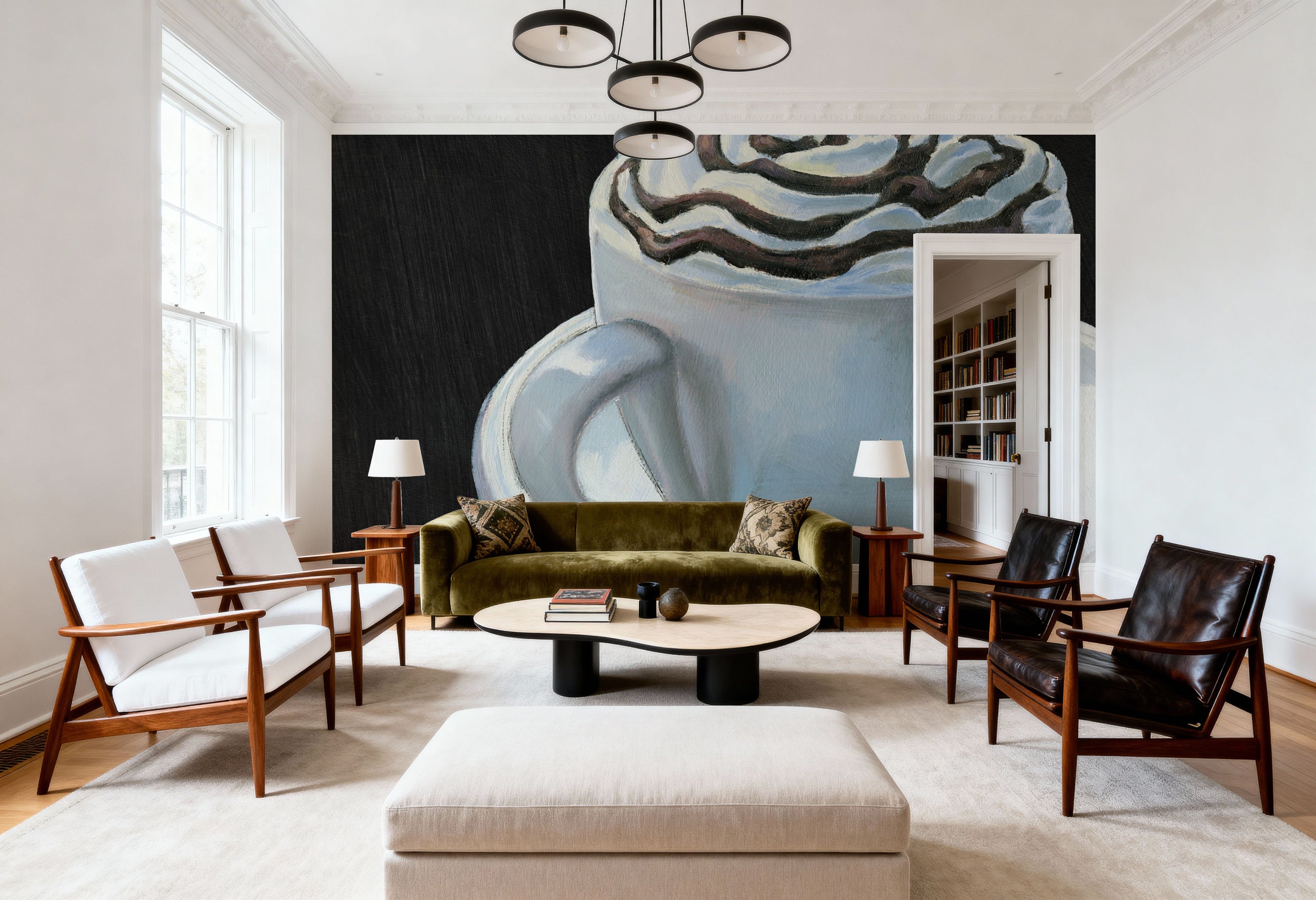 Dark Roast III Mural Wallpaper