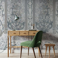 Plant Fantasy Ornament, Stone Mural Wallpaper - room preview 05