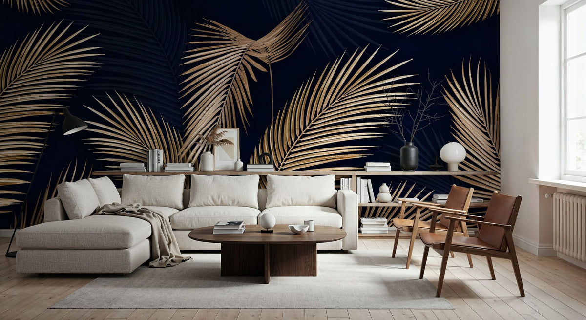 Bright Palms Mural Wallpaper - room preview 05