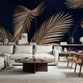 Bright Palms Mural Wallpaper - room preview 05