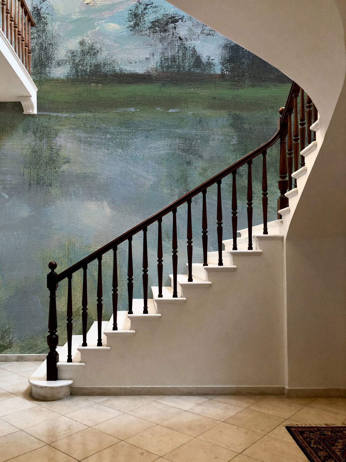 Reflections on the River Mural Wallpaper - room preview 05