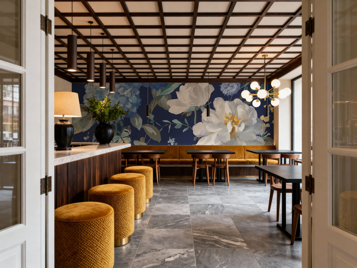 Spring Morning Bloom Mural Wallpaper - room preview 05