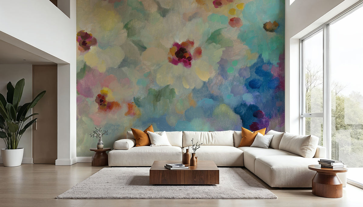 Floral Extravaganza Mural Wallpaper - room preview 05