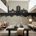 Georgetown Guyana Skyline Concrete Mural Wallpaper - room preview 05