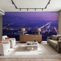 Twilight Cityscape Mural Wallpaper - room preview 05