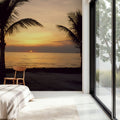 Sunset Palms Mural Wallpaper - room preview 05