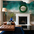 Wave Tapestry Mural Wallpaper - room preview 05