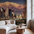 Snowcapped Mountains Los Angeles Mural Wallpaper - room preview 05