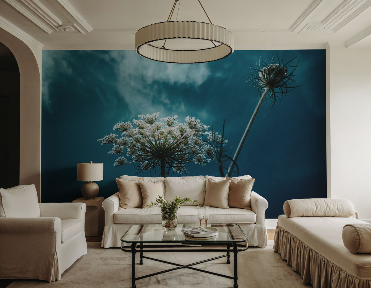 Wild Carrot Mural Wallpaper - room preview 05