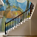 Contemporary Tulips Mural Wallpaper - room preview 05