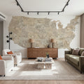 US State Map - Abey Mural Wallpaper - room preview 05