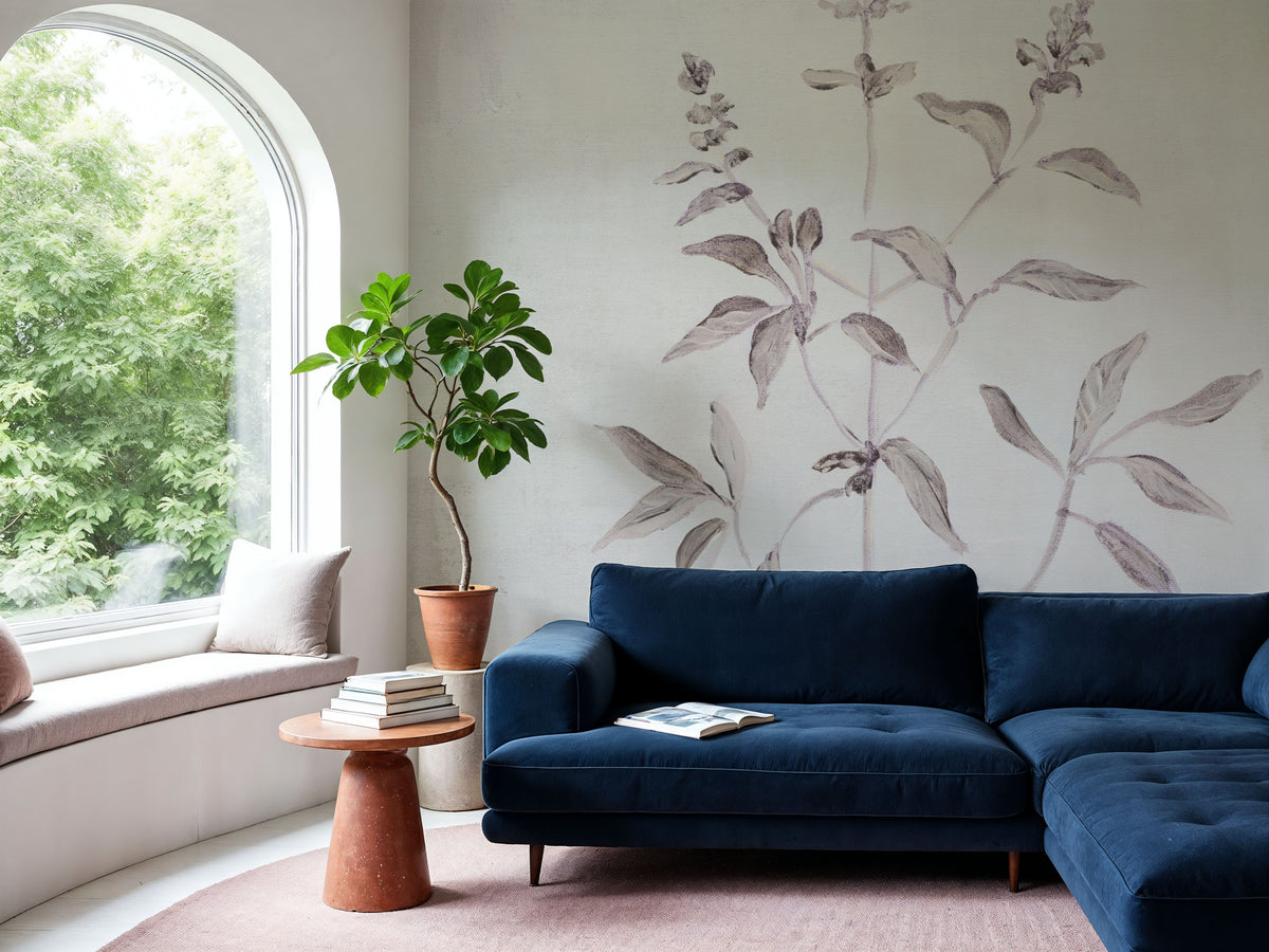 Delicate Meadow III Mural Wallpaper - room preview 05