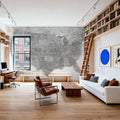 US Map Detailed - Jimmy Mural Wallpaper - room preview 05