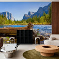 Merced River Log Mural Wallpaper - room preview 05