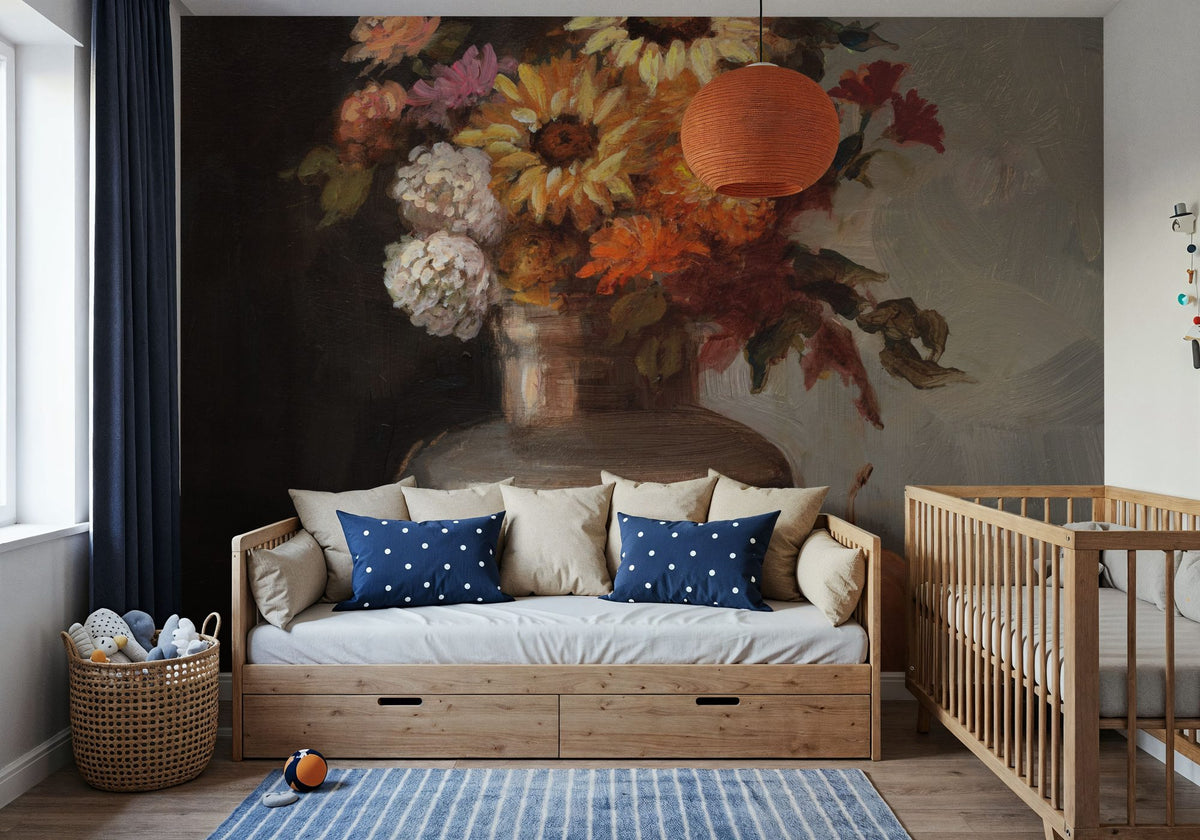 Echoes of Autumn Mural Wallpaper - room preview 05