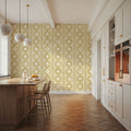 Celestial Medallions Mural Wallpaper - room preview 05