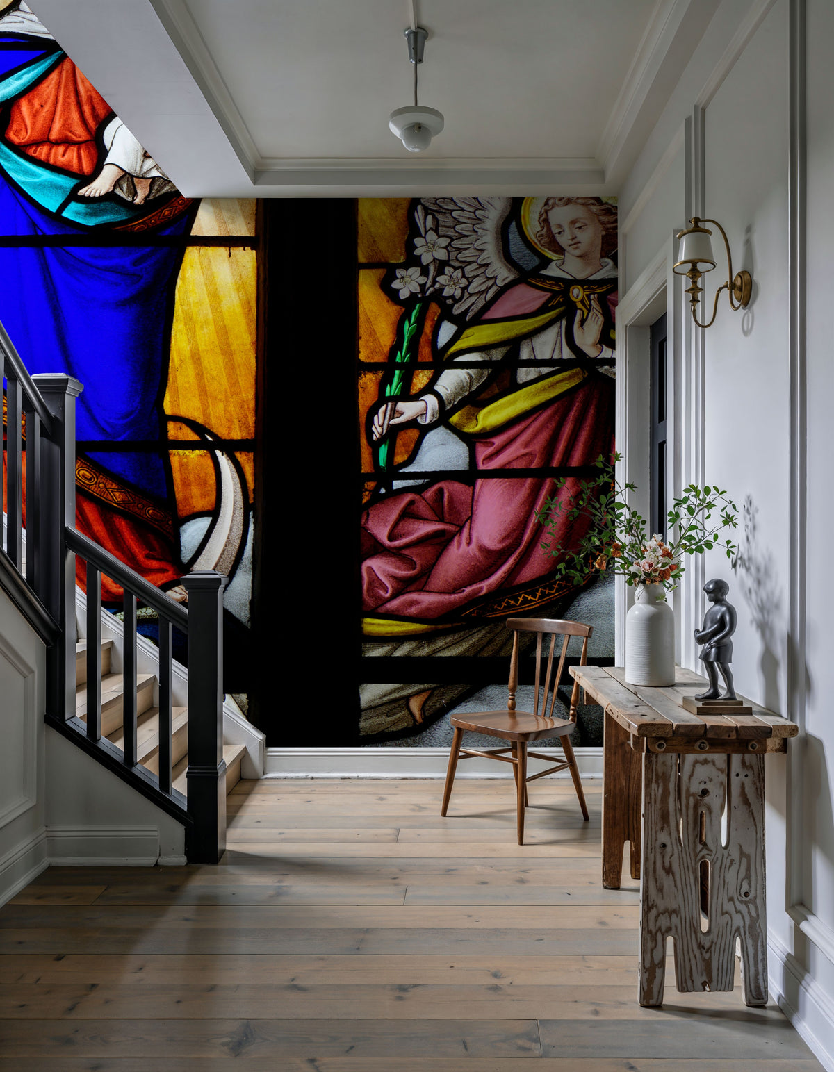 Vitrail Light Mural Wallpaper - room preview 05