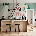 Holiday Patina II Mural Wallpaper - room preview 05