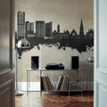Swindon England Skyline Concrete Mural Wallpaper - room preview 05