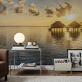 Lagoon Sunrise Mural Wallpaper - room preview 05