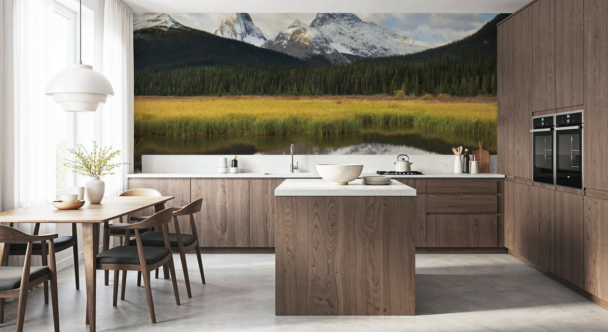 Kananaskis County Mural Wallpaper - room preview 05