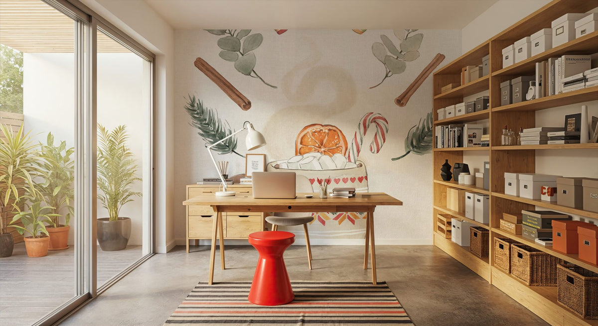 Winter Warmth I Mural Wallpaper - room preview 05