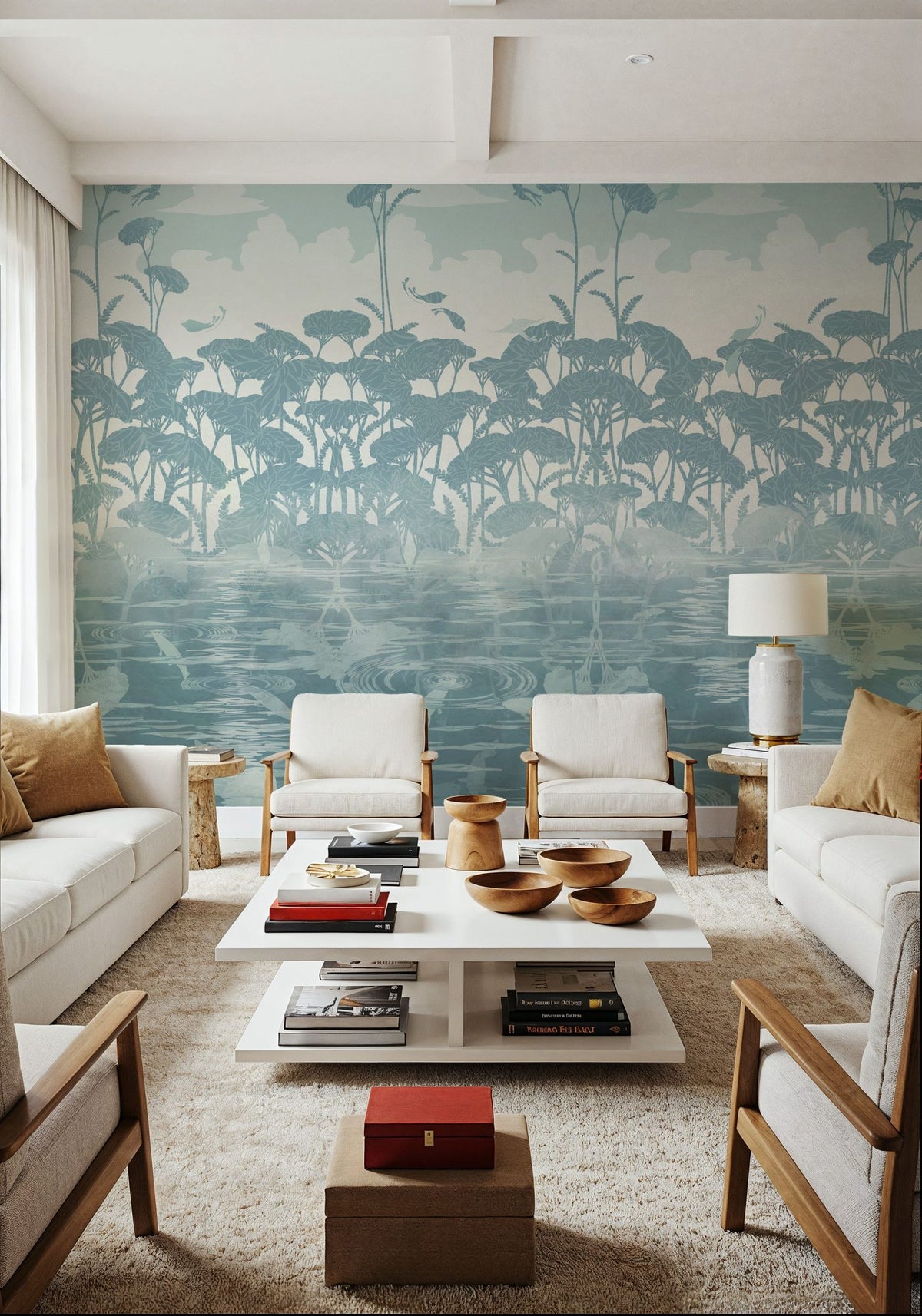 As Above So Below Sky Mural Wallpaper - room preview 05