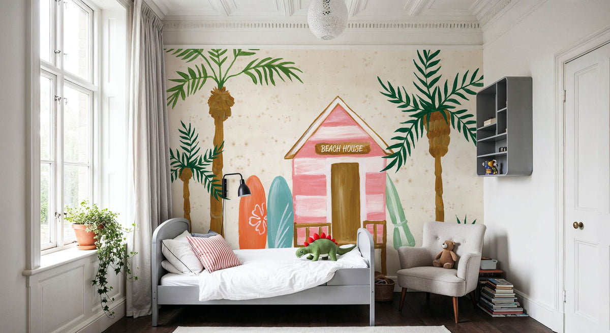 Beach Day II Mural Wallpaper - room preview 05