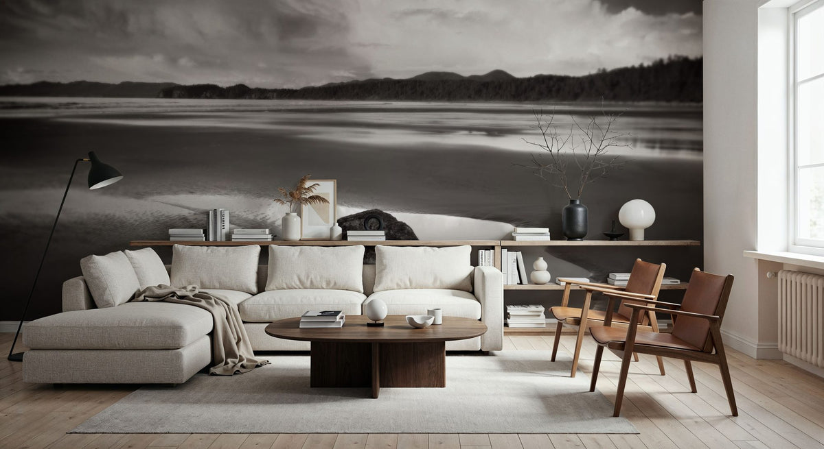 Clearing Storm on Washington Coast III Mural Wallpaper - room preview 05