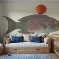 Parrotfish Mural Wallpaper - room preview 05
