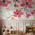 Mini Blooms Mural Wallpaper - room preview 05