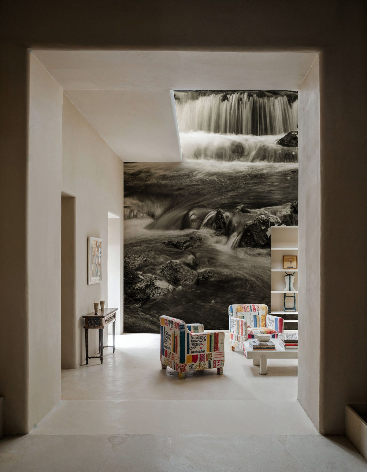 Canmore Creek Hidden Falls Mural Wallpaper - room preview 05
