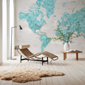 World Map Cities - Harriet Mural Wallpaper - room preview 05