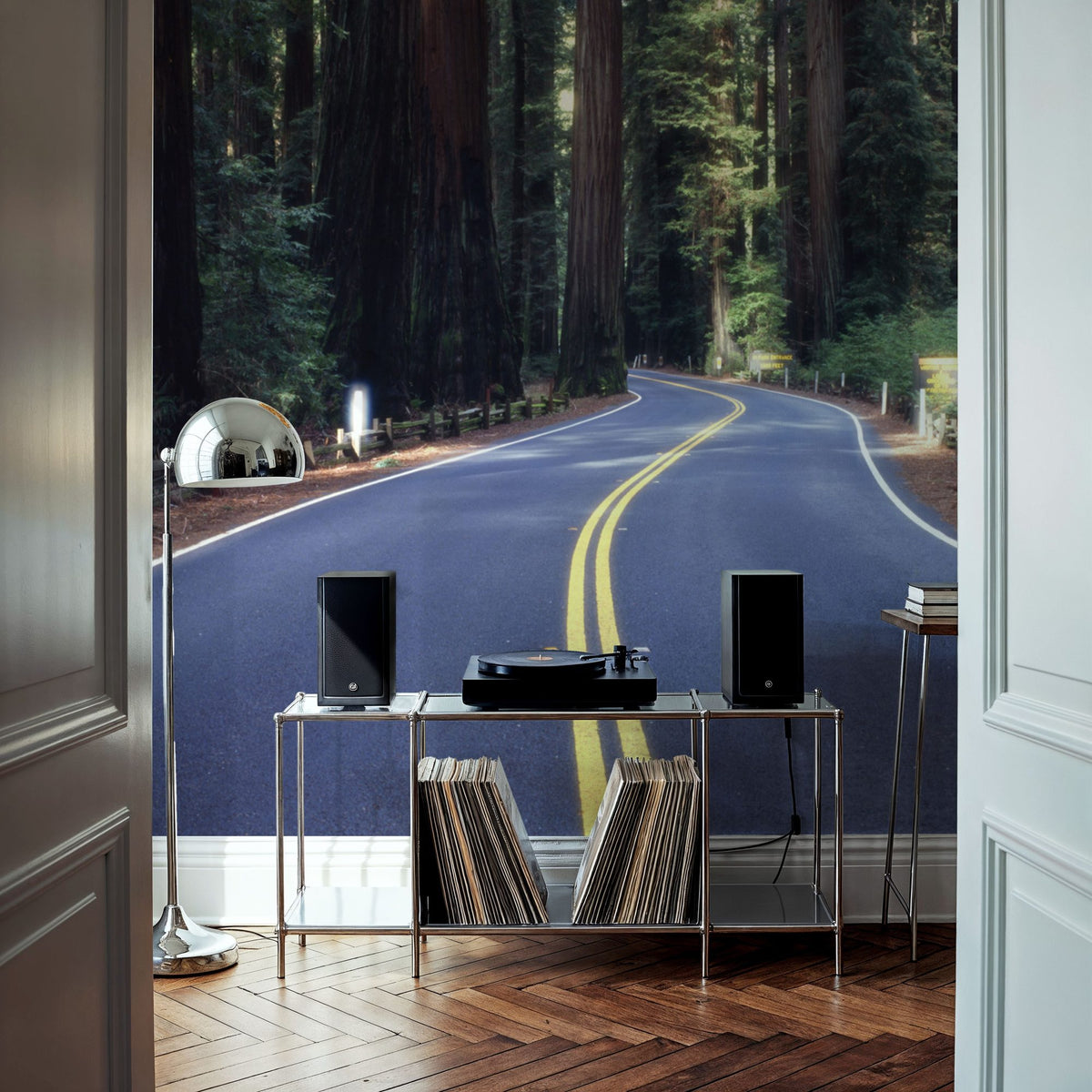 Redwood Journey Mural Wallpaper - room preview 05